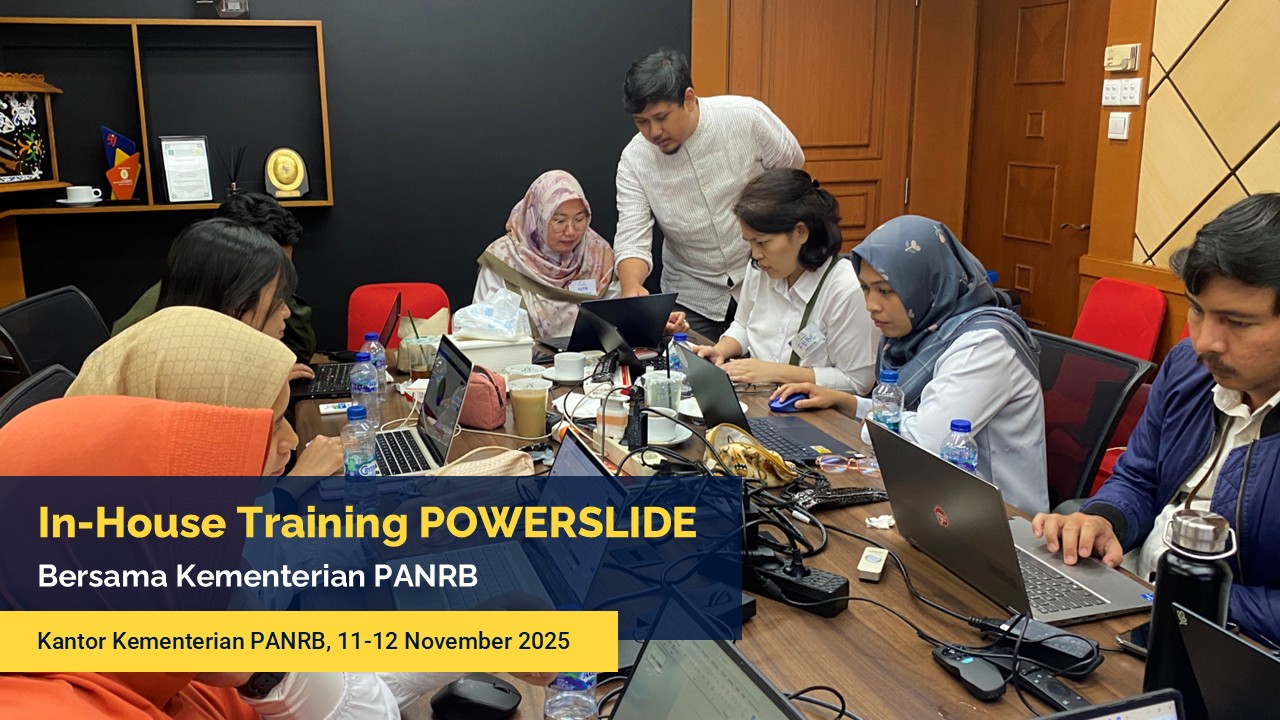Dokumentasi In-House Training POWERSLIDE bersama Kementerian PANRB