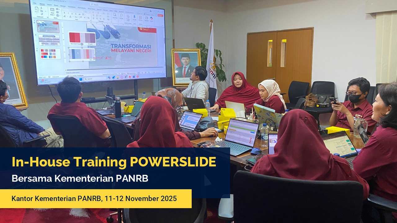 Dokumentasi In-House Training POWERSLIDE bersama Kementerian PANRB