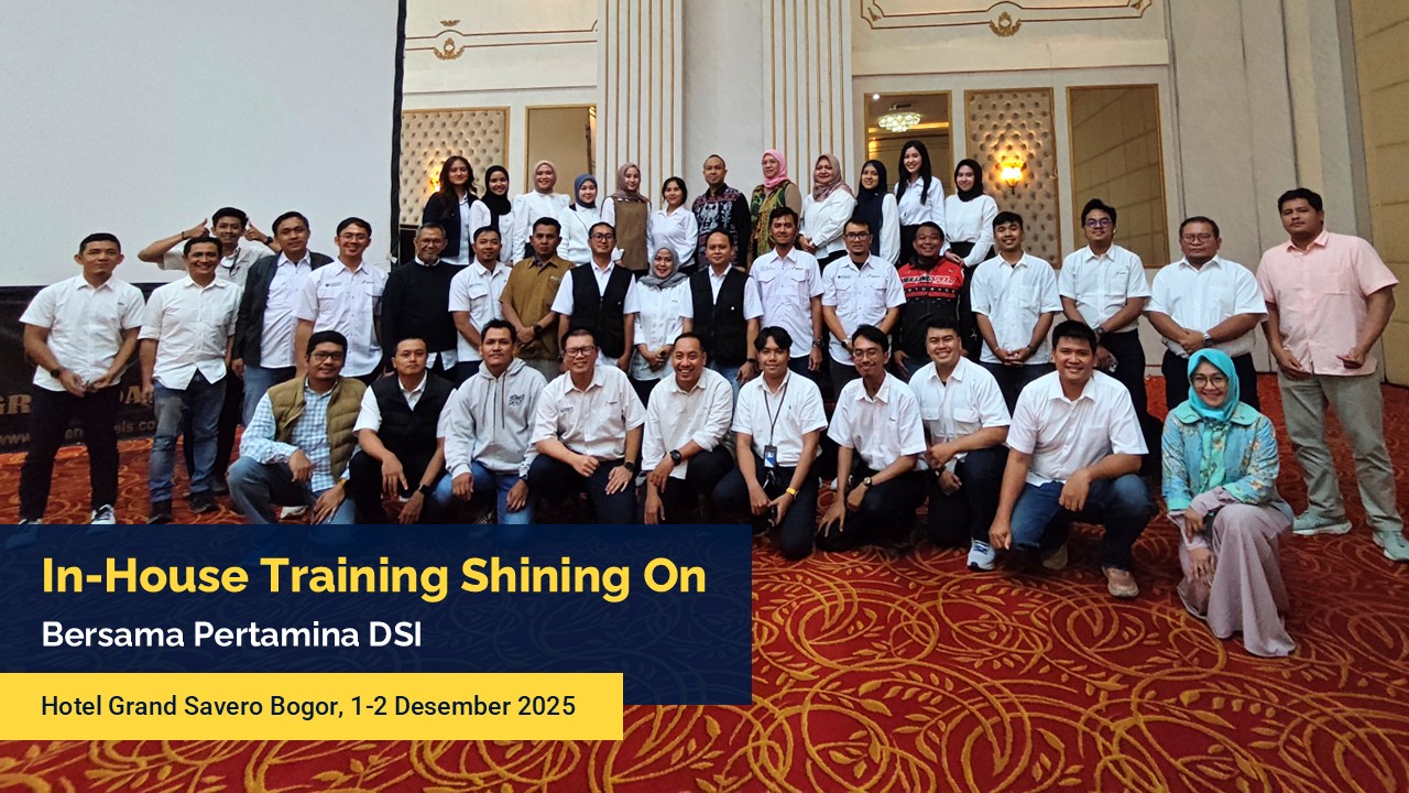Dokumentasi In-House Training Shining On bersama Pertamina DSI