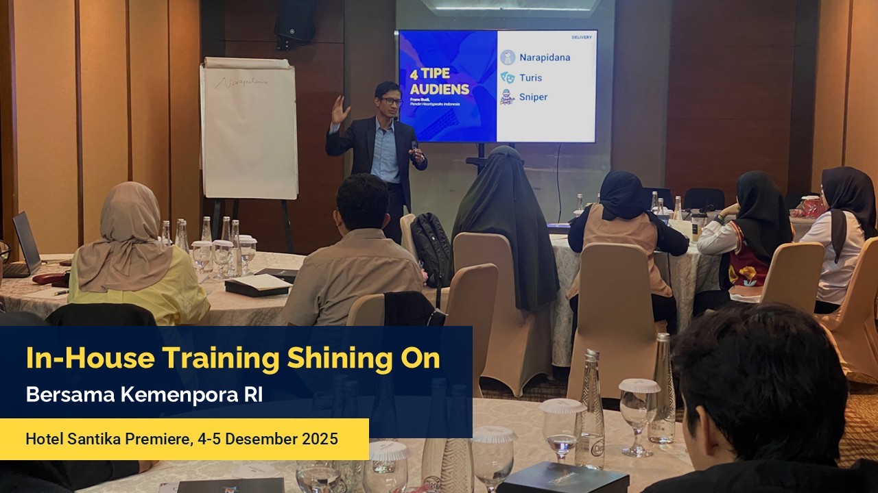 In-House Training Shining On bersama Kemenpora RI