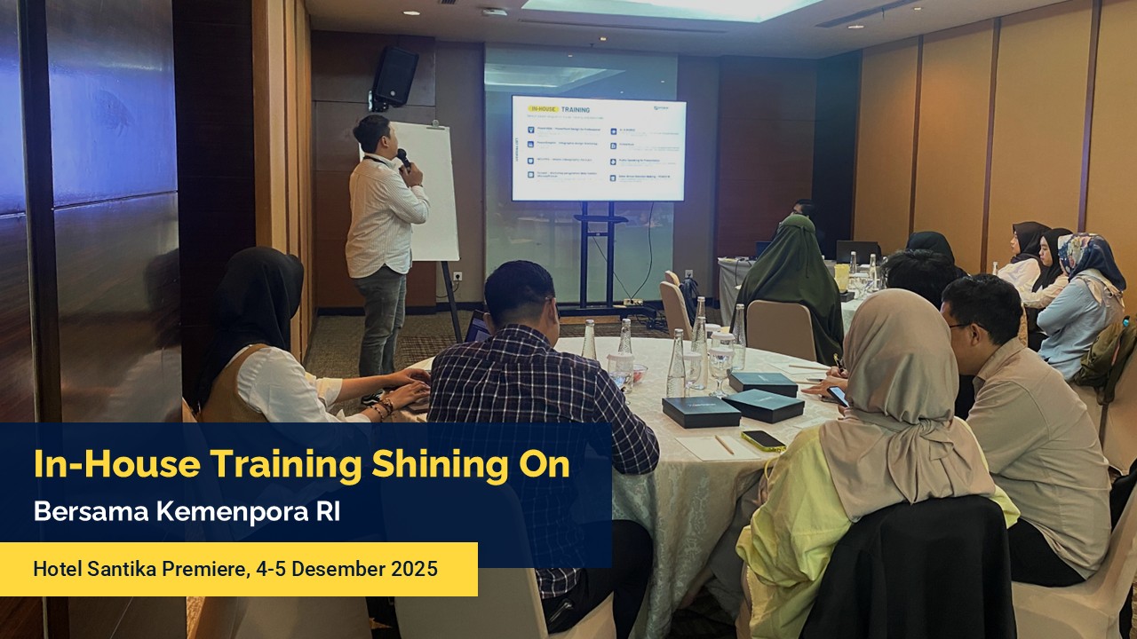 Dokumentasi In-House Training Shining On bersama Kemenpora RI
