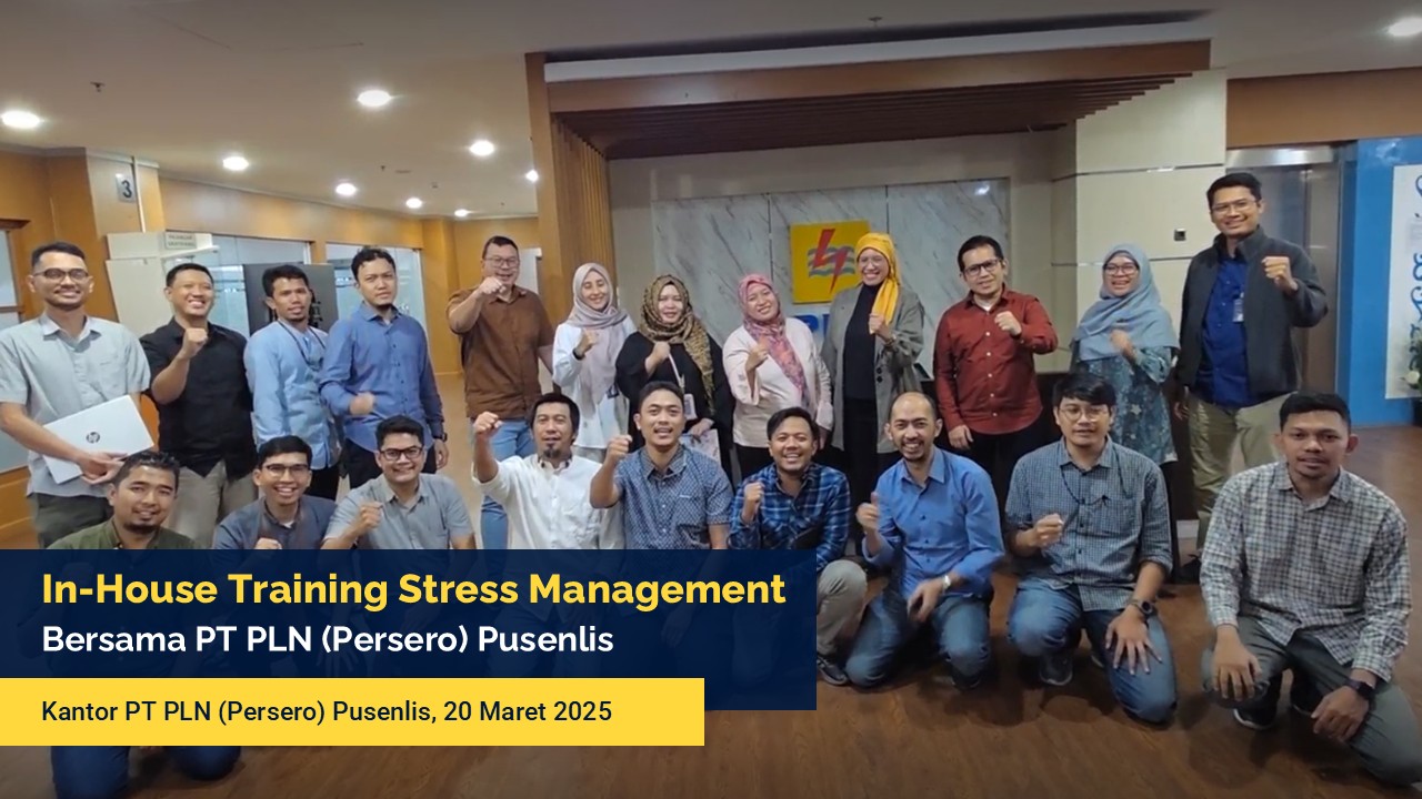 Dokumentasi In-House Training Stress Management bersama PLN Pusenlis
