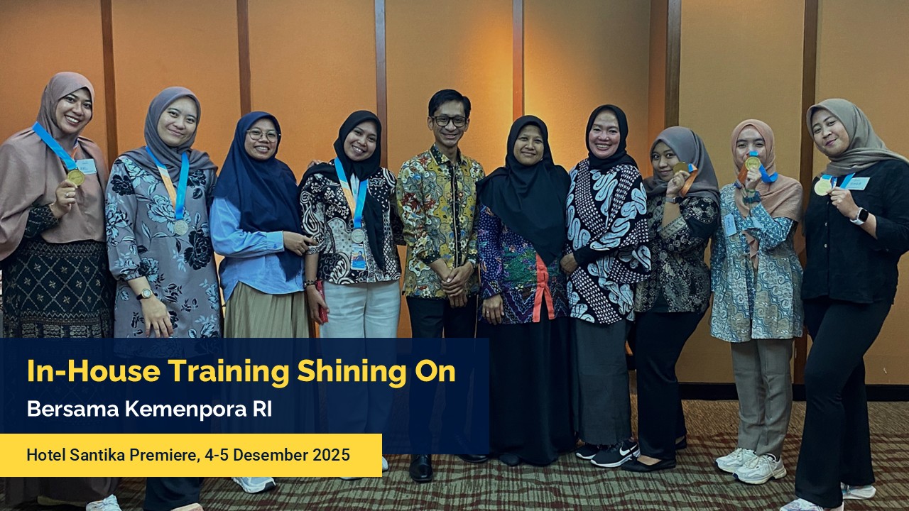 Dokumentasi In-House Training Shining On bersama Kemenpora RI