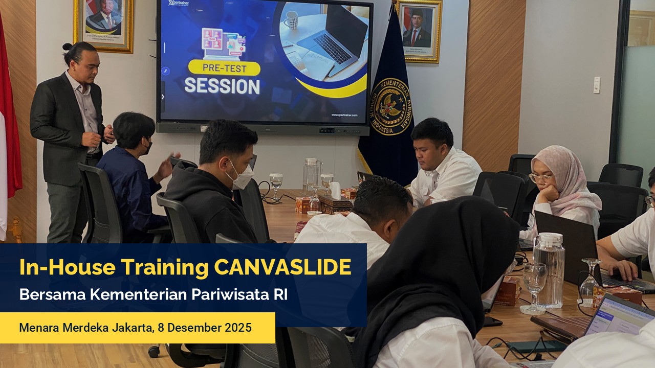 In-House Training CANVASLIDE bersama Kementerian Pariwisata RI